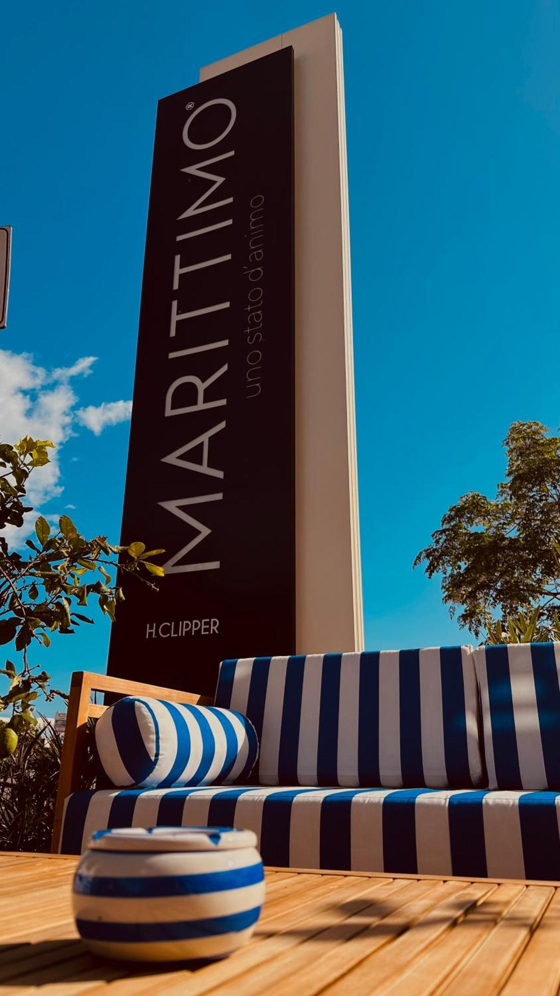 Marittimo Riccione - Hotel Clipper Fronte Mare Esterno foto